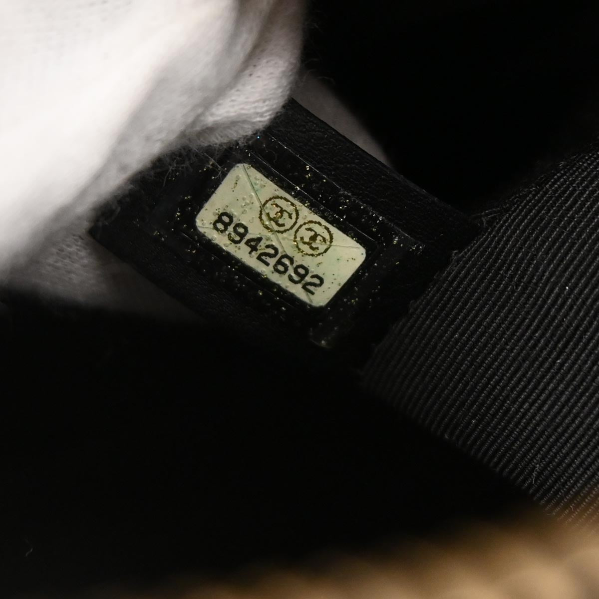 Chanel 2003-2004 Black Caviar Skin Bowling Bag 27