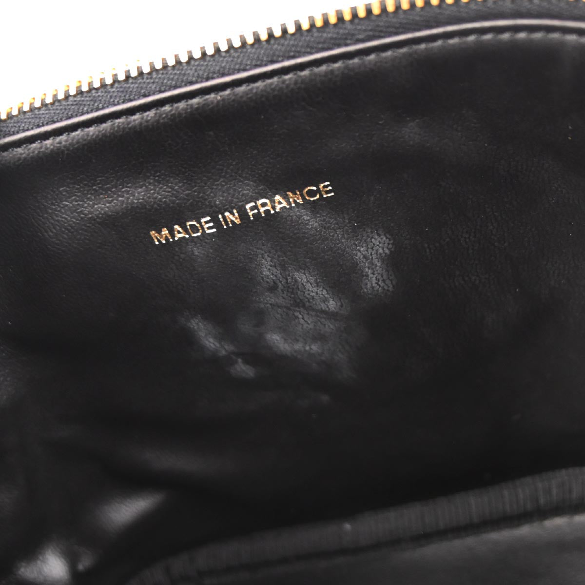 Chanel 1996-1997 Black Caviar Timeless Vanity Handbag
