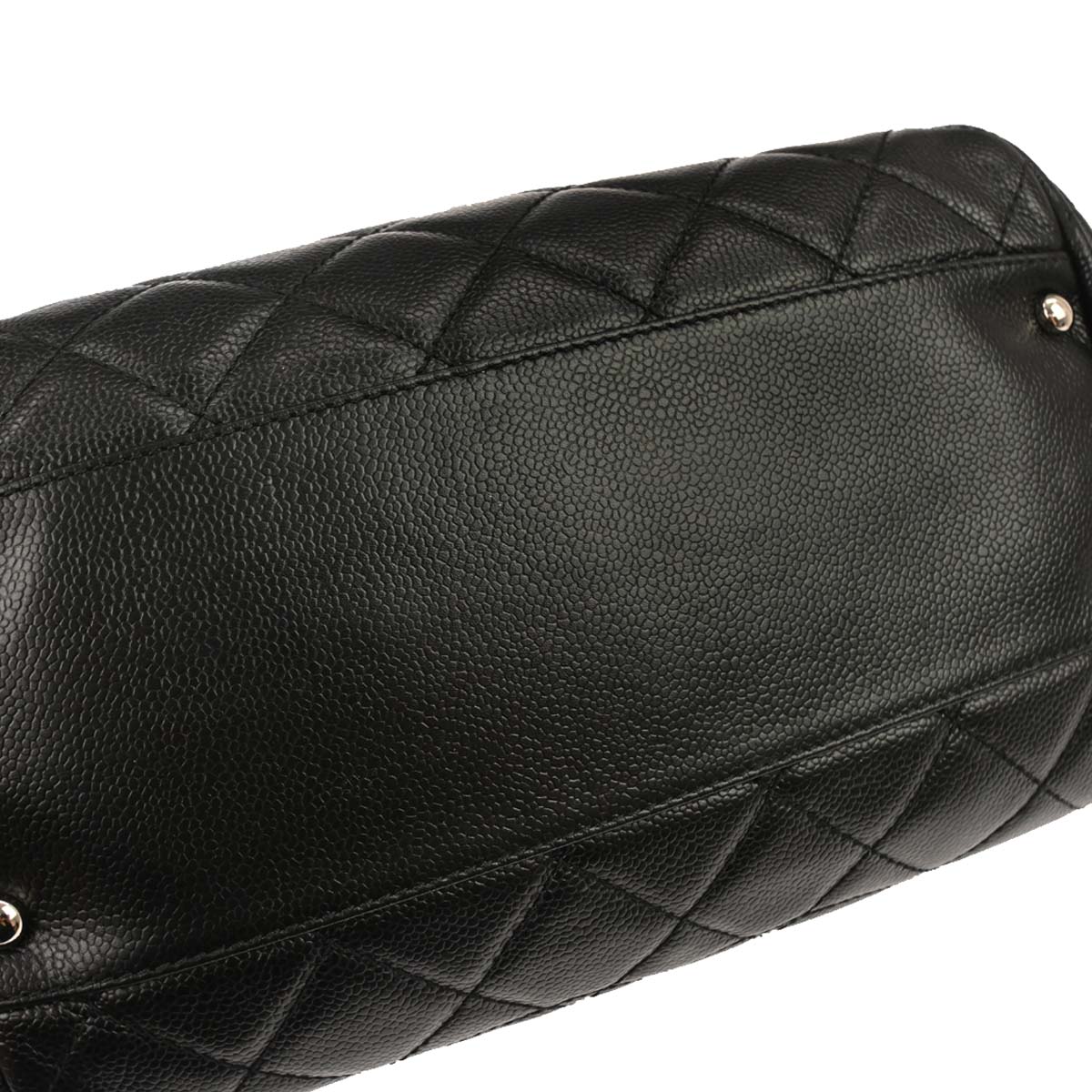 Chanel 2006-2008 Black Caviar Skin Handbag