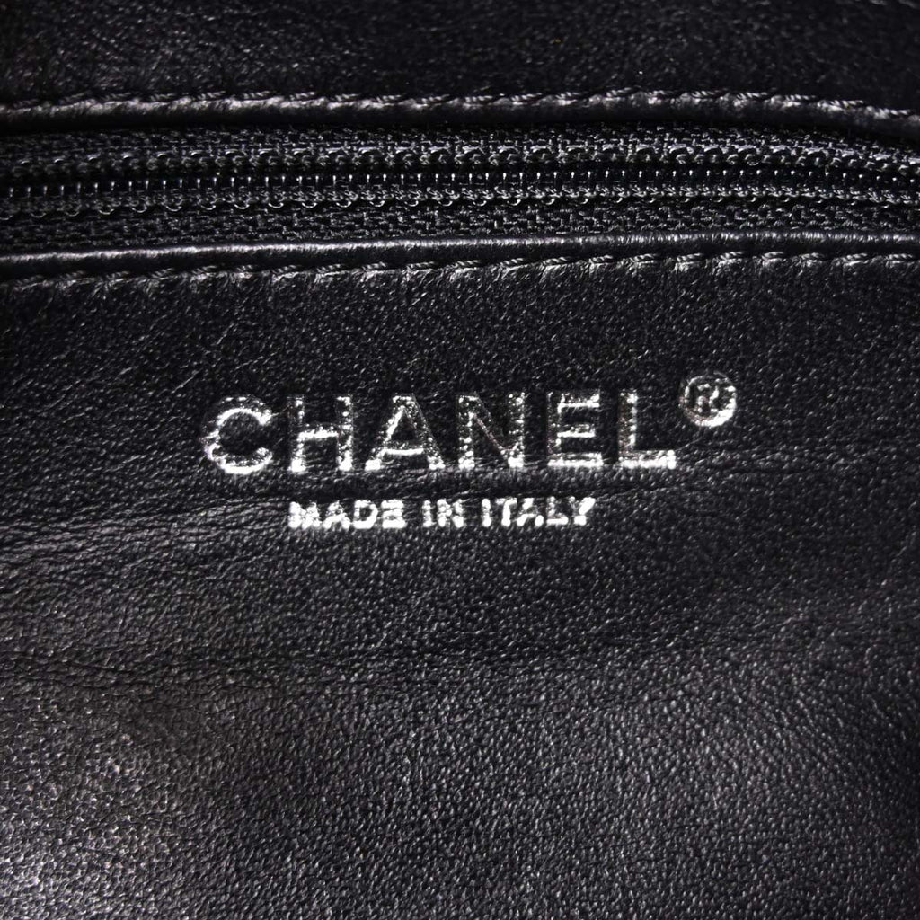 Chanel 2006-2008 Black Caviar Skin Handbag