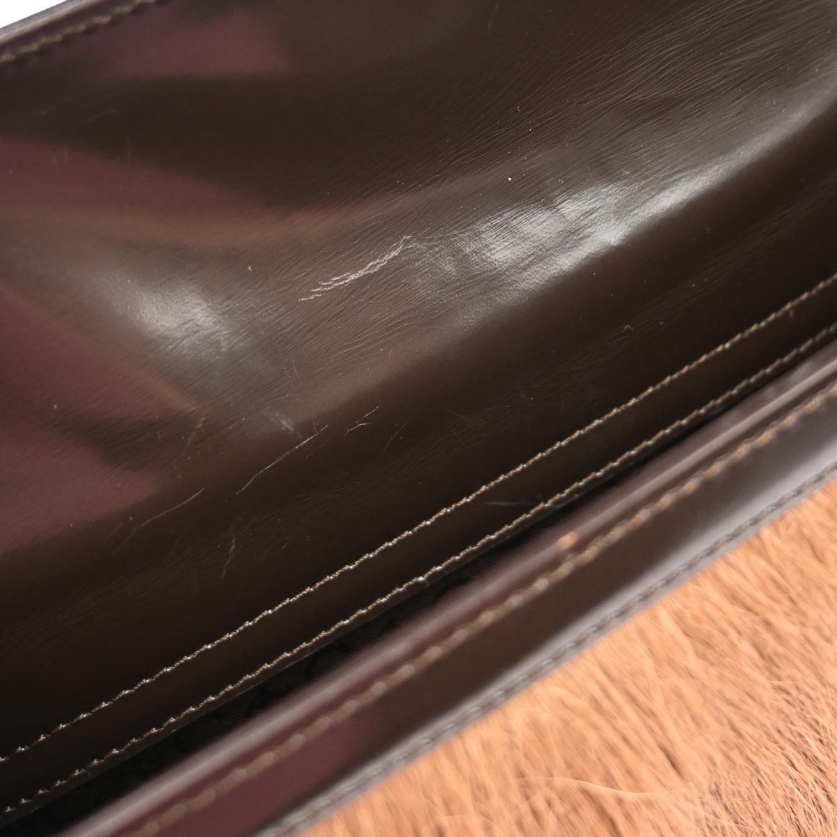 Celine Brown Pony Hair Handbag