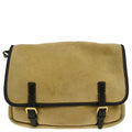 Loewe Beige Suede Shoulder Bag