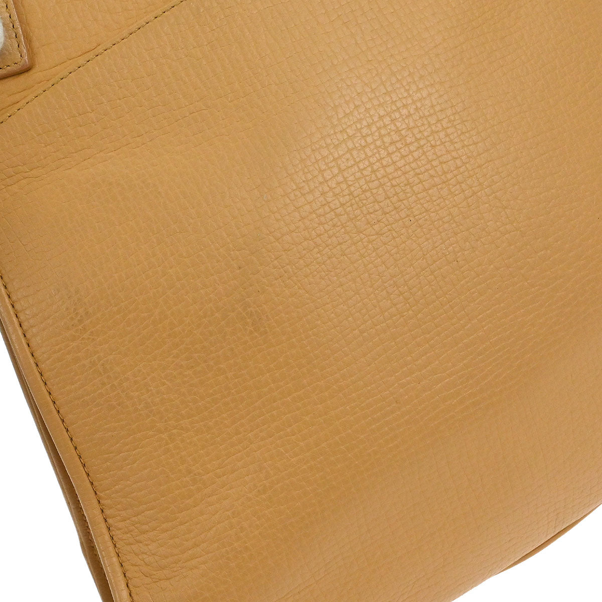 Loewe Beige Leather Shoulder Bag