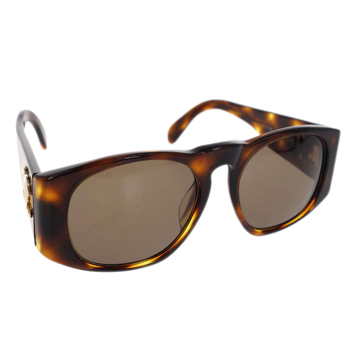Chanel Sunglasses Eyewear Brown Small Good