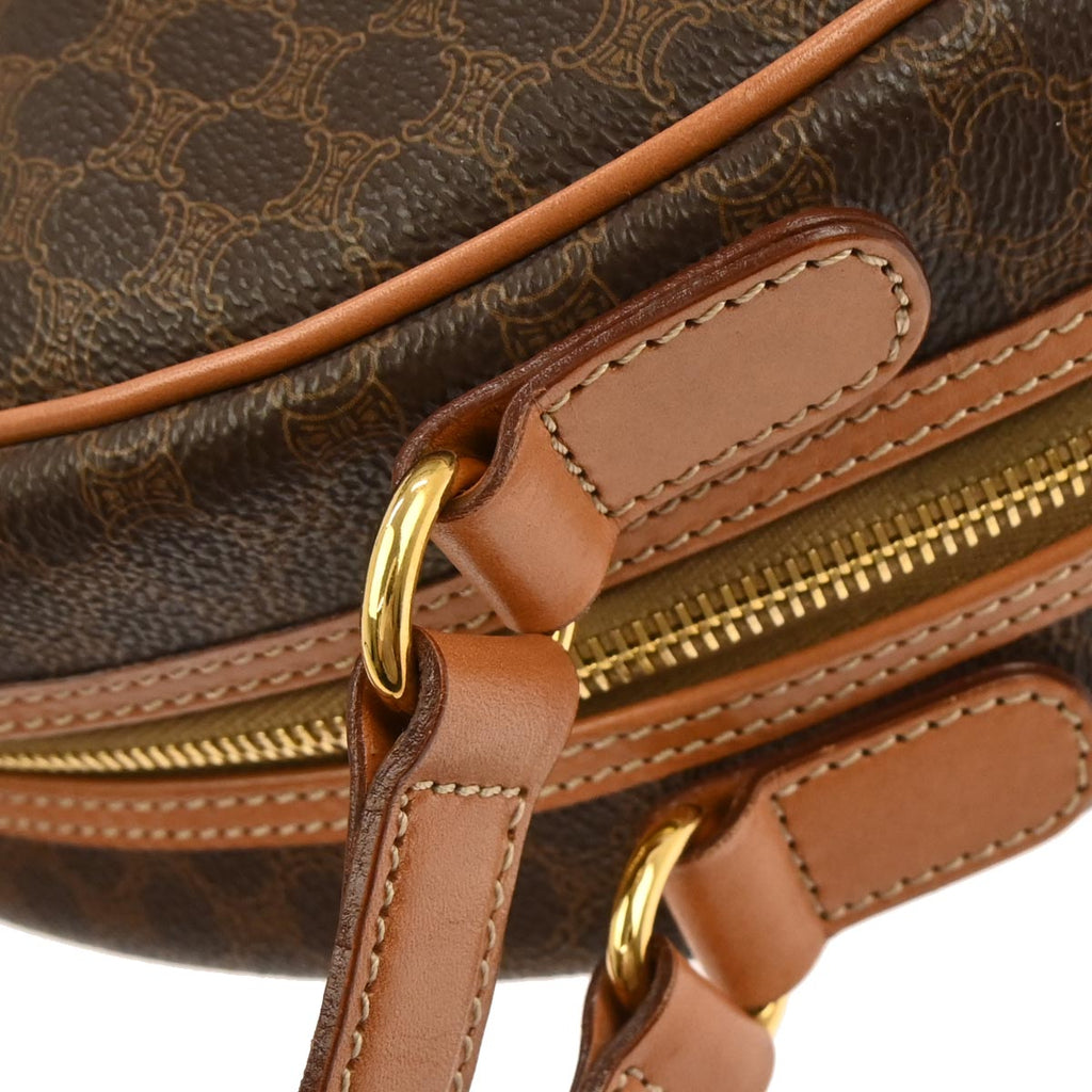 Celine Brown Macadam Handbag