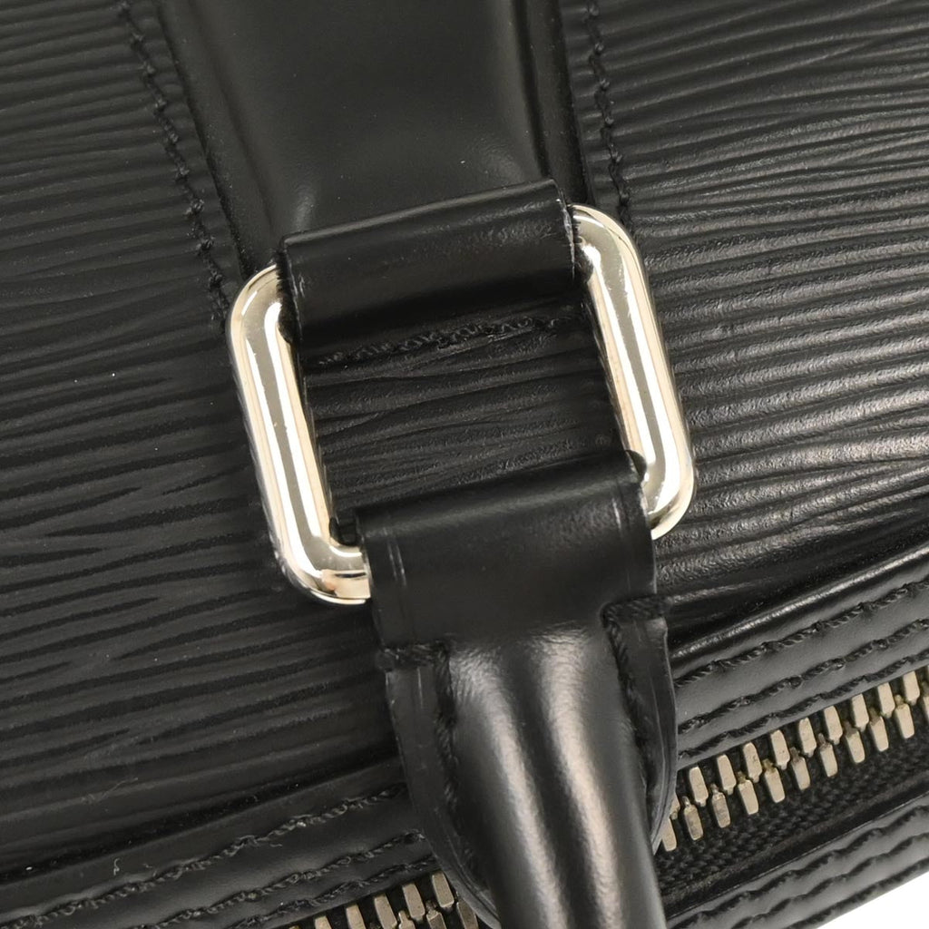 Louis Vuitton 2006 Black Epi Jasmin Handbag M52782