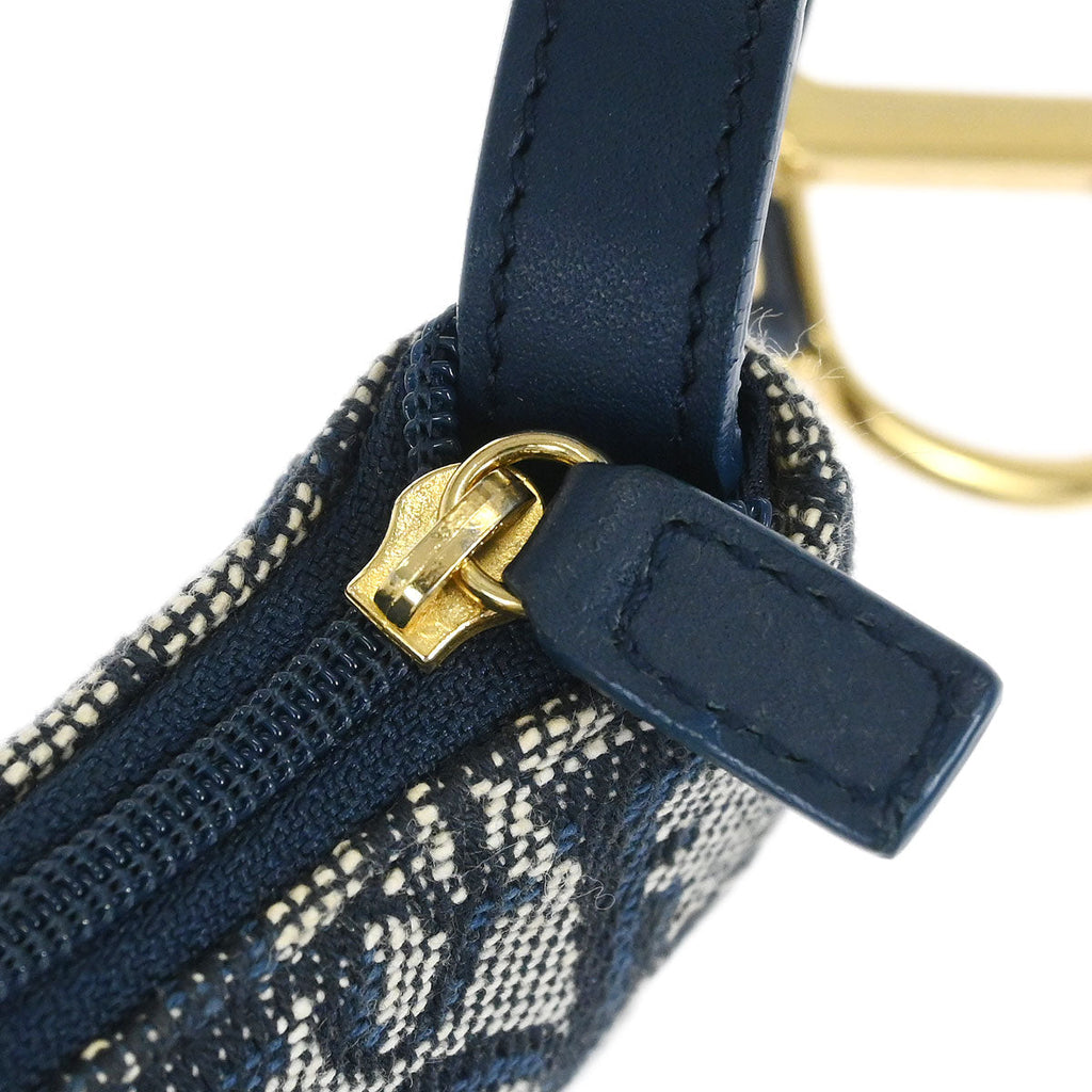 Christian Dior Trotter Saddle Coin Purse Wallet Mini Pouch Bag