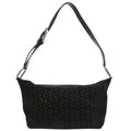 Celine Black Suede C Macadam Handbag
