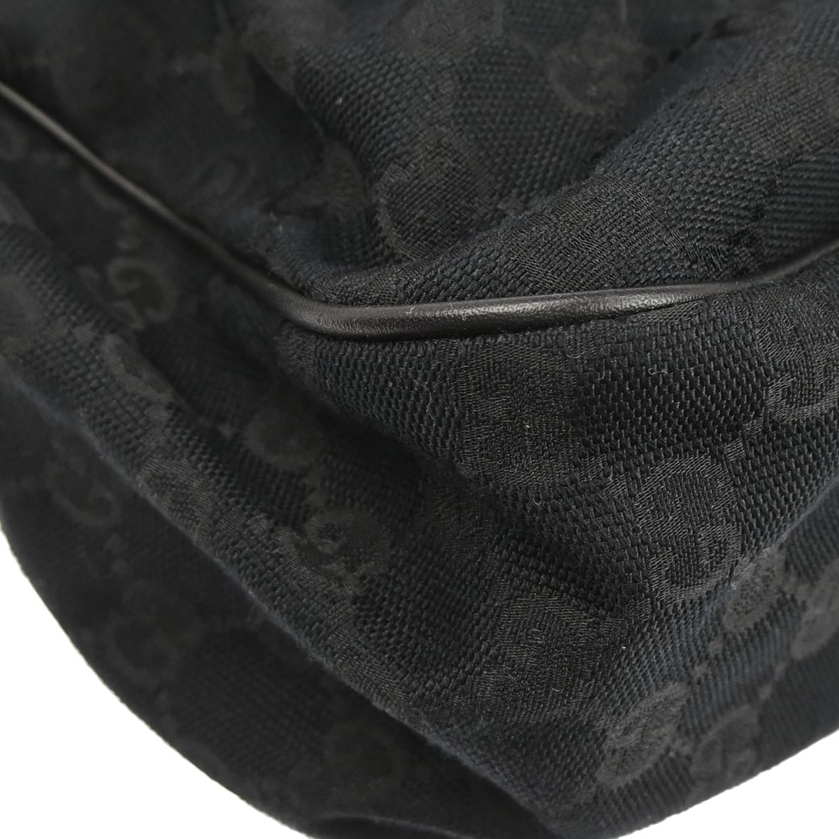 Gucci Black Sukey GG Tote Bag