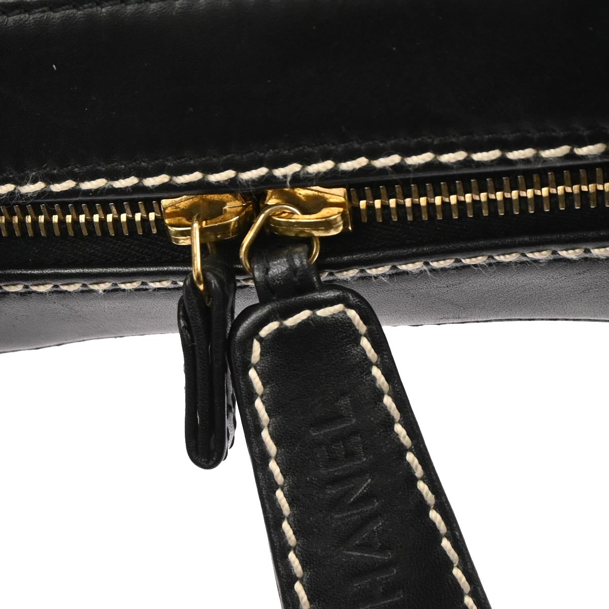 Chanel 2002-2003 Black Calfskin Wild Stitch Handbag