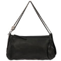 Chanel 2005-2006 Black Perforated Caviar Skin Pulley Shoulder Bag