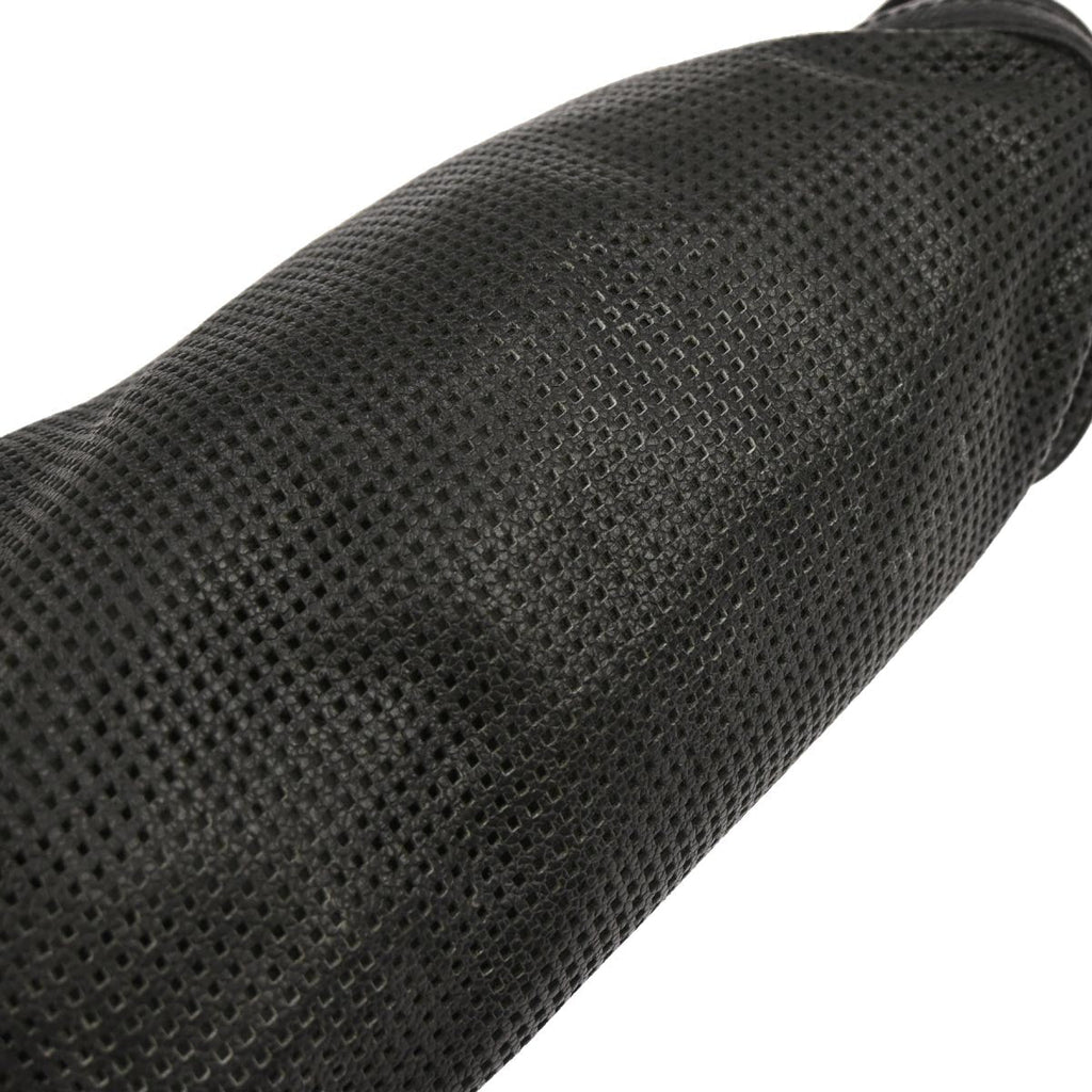 Chanel 2005-2006 Black Perforated Caviar Skin Pulley Shoulder Bag