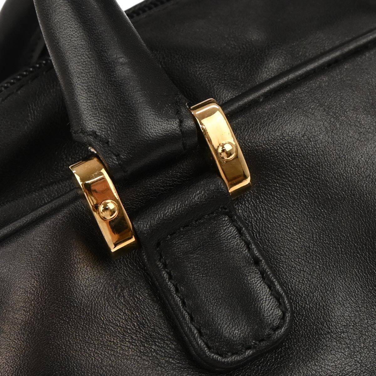 Loewe Black Leather Amazona 32 Handbag