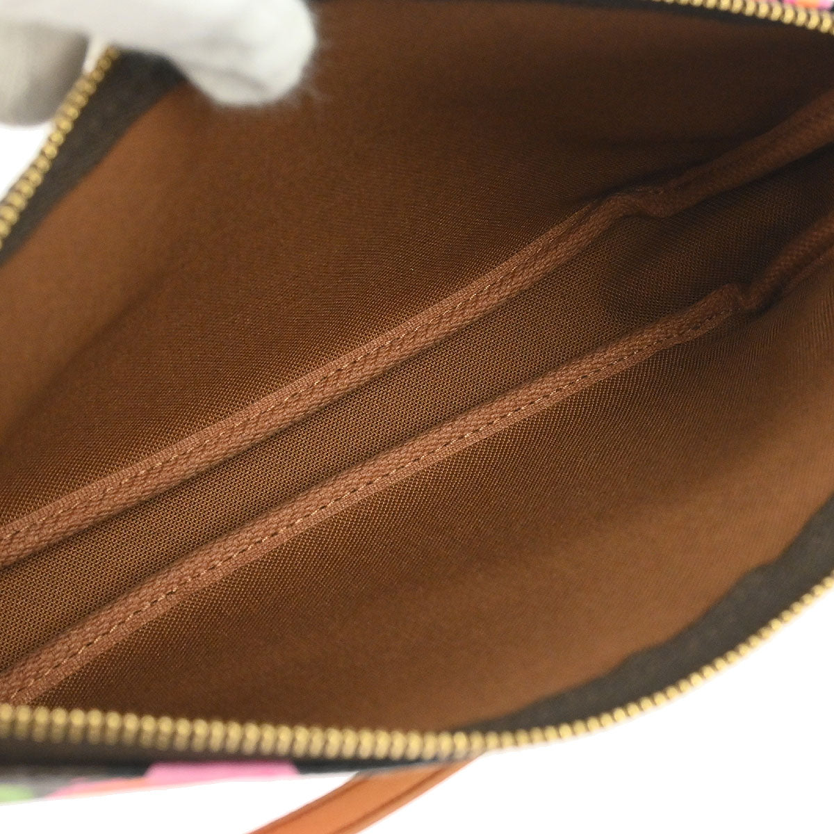 Louis Vuitton 2008 Monogram Rose Pochette Accessoires Handbag M48615