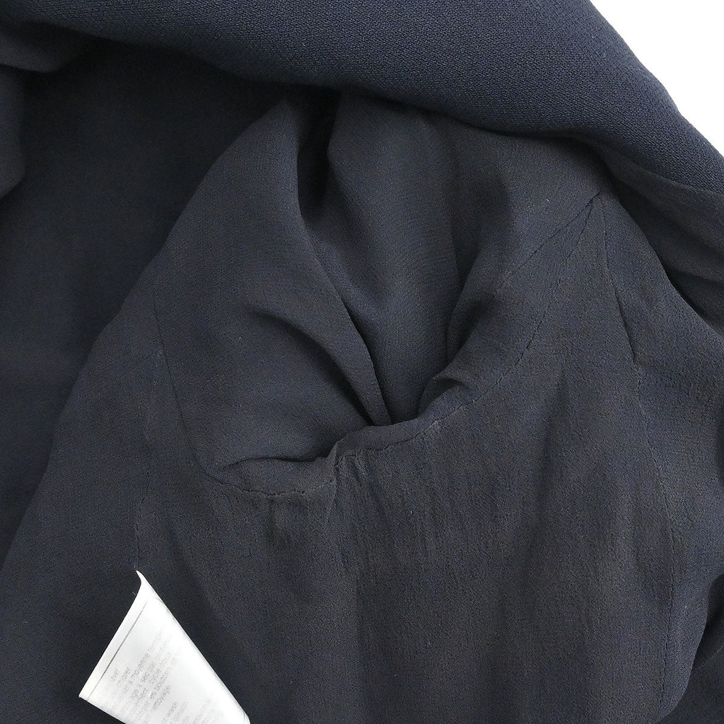 Chanel 1999 Single Breasted Zip Up Jacket Navy #38