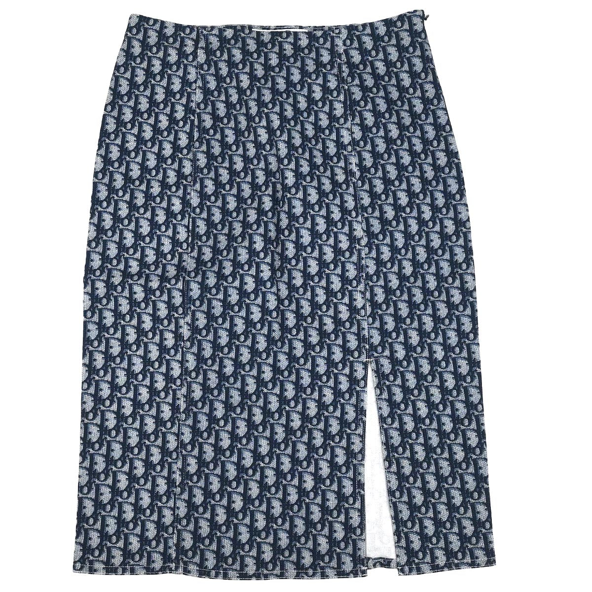 Christian Dior 2002 Trotter Skirt Navy #38