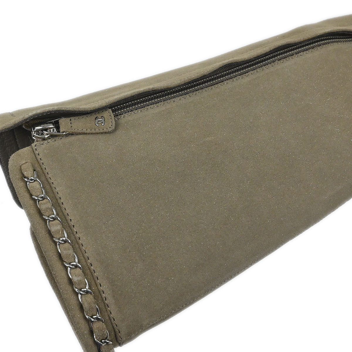 Chanel * Long Boots Beige Shoes #36C