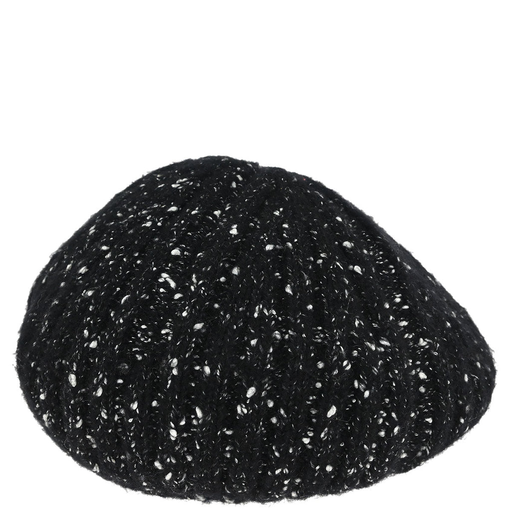 Chanel Black Hat #M Small Good