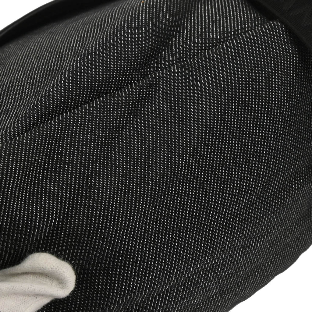 Chanel 2005-2006 Black Silver Canvas Sport Line Backpack