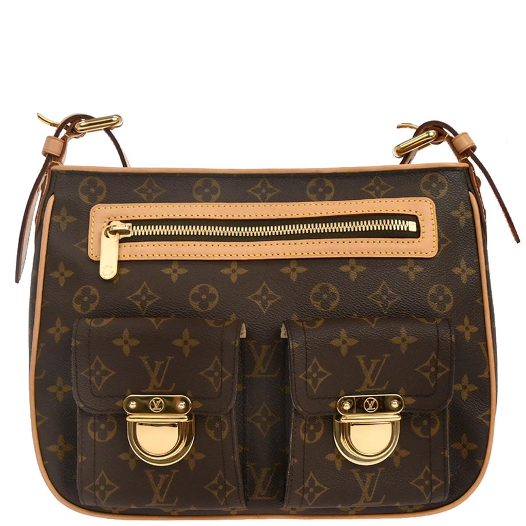 Louis Vuitton 2006 Monogram Hudson GM Shoulder Bag M40045