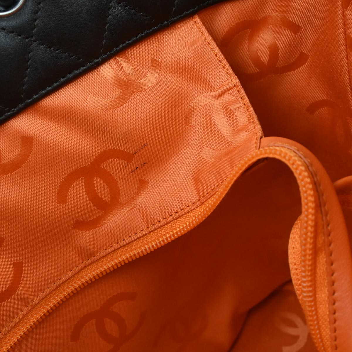 Chanel 2005-2006 Brown Calfskin Cambon Ligne Tote Handbag