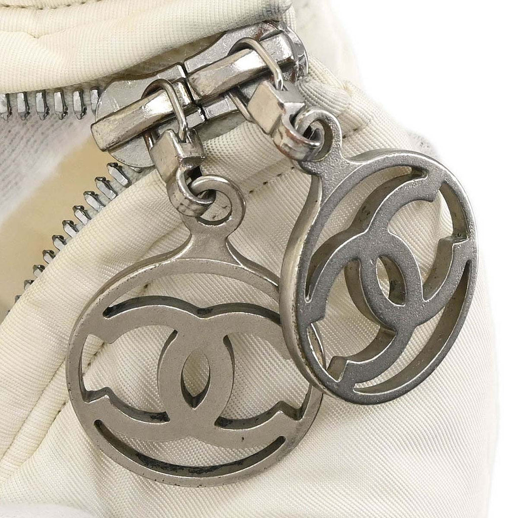 Chanel 2000 Sport Line Zip Up Coat White #38