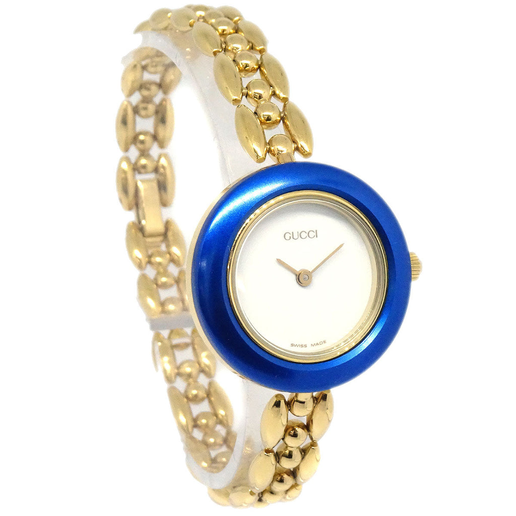 Gucci 11/12.2 Change Bezel Chameleon Quartz Watch SS