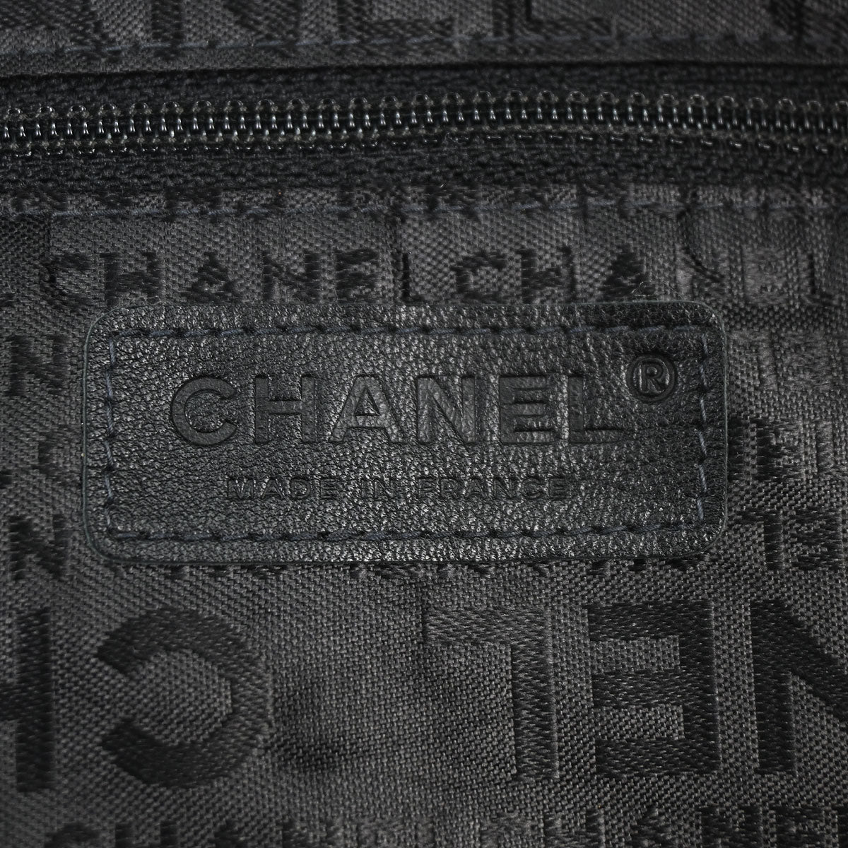 Chanel 2005-2006 Black Velours Duffle Handbag