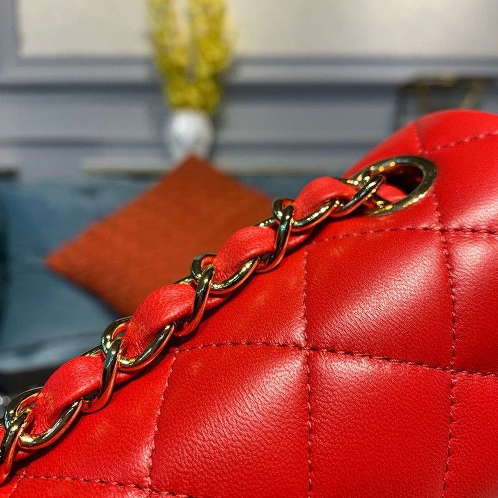 ChanelMini GlamIap Bag Red For Women Bags Bag, Shoulder And Crossbody 7.8in/20cm A69900