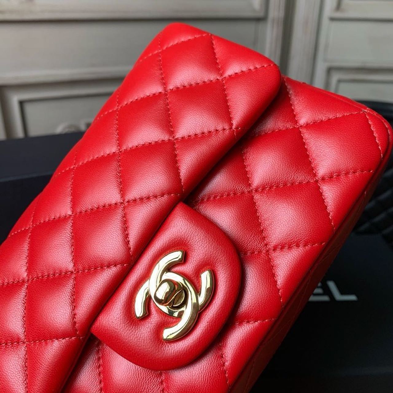 ChanelMini GlamIap Bag Red For Women Bags Bag, Shoulder And Crossbody 7.8in/20cm A69900