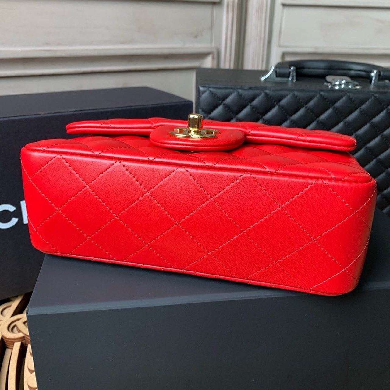 ChanelMini GlamIap Bag Red For Women Bags Bag, Shoulder And Crossbody 7.8in/20cm A69900