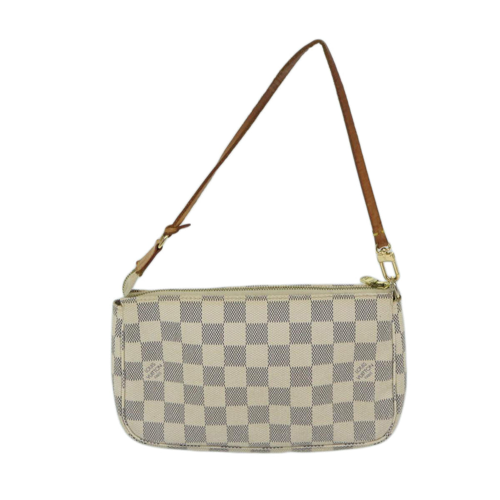 Louis Vuitton Pochette  Canvas Clutch Bag