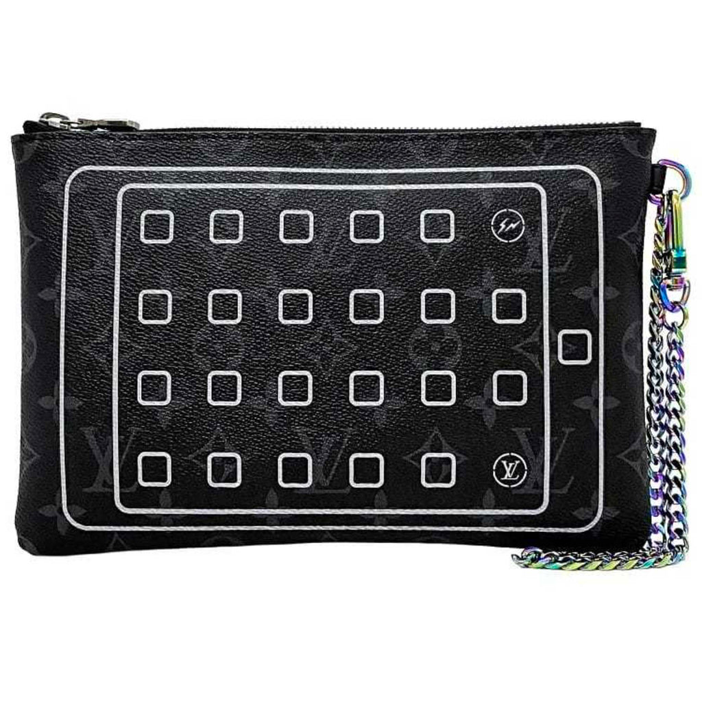 Louis Vuitton Etui Ipad  Canvas Clutch Bag