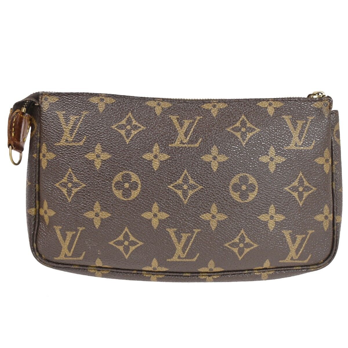 Louis Vuitton Pochette Accessoires  Canvas Clutch Bag