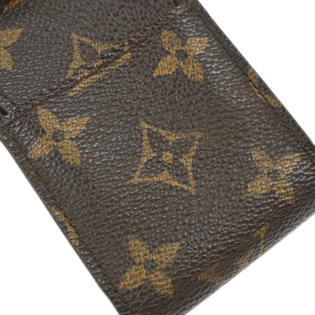 Louis Vuitton Monogram Etui Cigarette Case M63024 Small Good