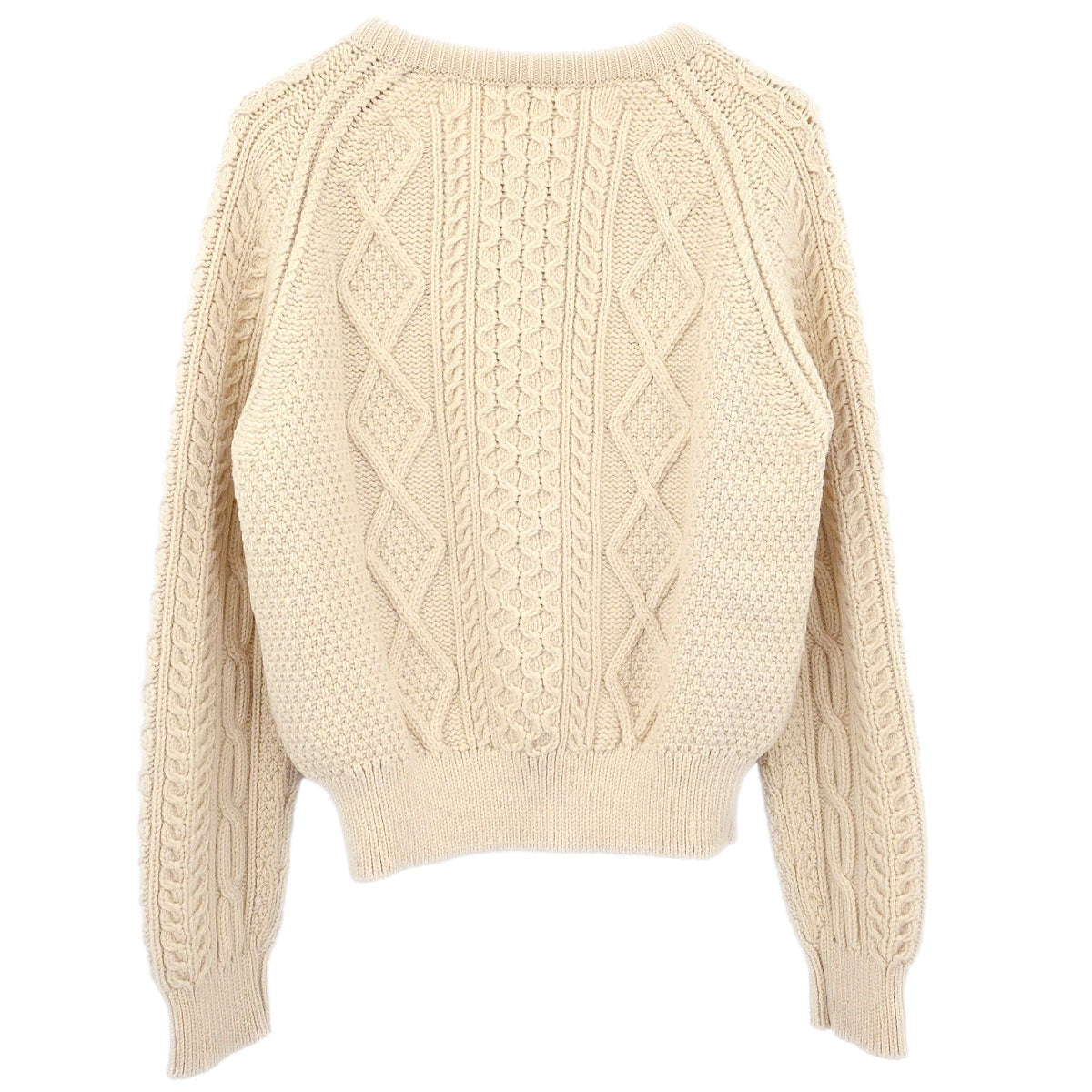 Chanel 1996 Fisherman Cardigan Ivory #44