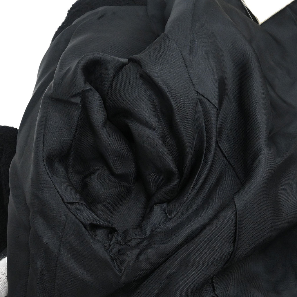 Chanel Setup Suit Jacket Skirt Black #36