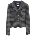 Chanel 1995 Single Breasted Jacket Black  #38