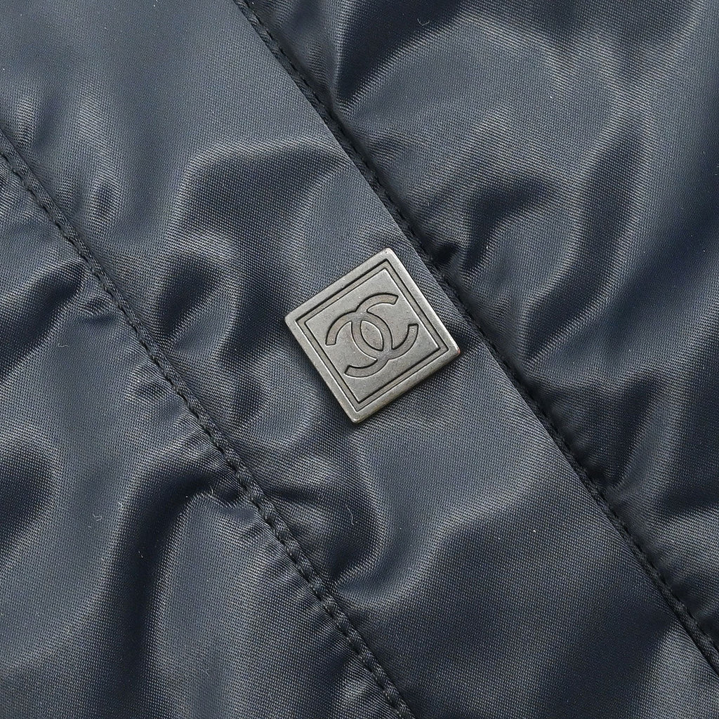 Chanel 2006 Sport Line Zip Up Jacket Black  #36