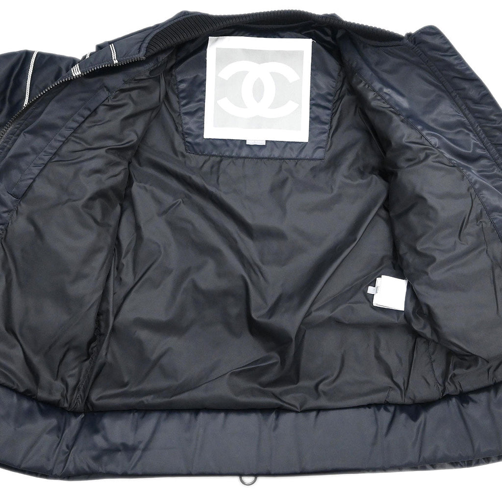 Chanel 2006 Sport Line Zip Up Jacket Black  #36