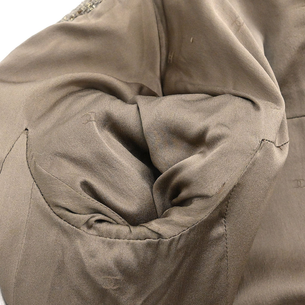 Chanel 1999 Single Breasted Jacket Brown #36