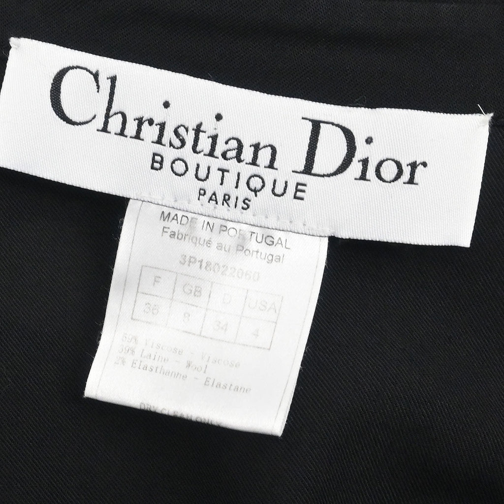 Christian Dior 2003 Shirt Blouse Black #36