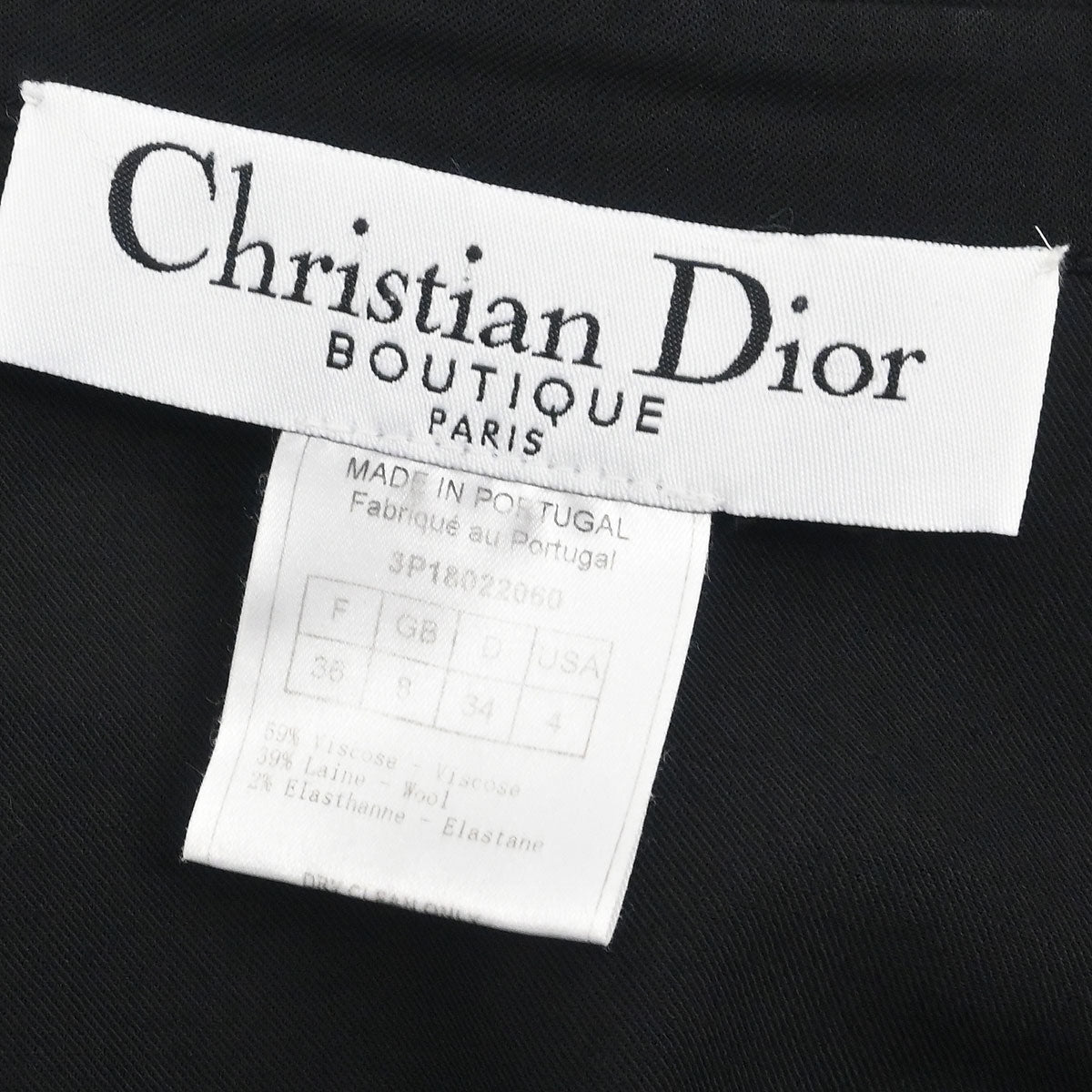 Christian Dior 2003 Shirt Blouse Black #36