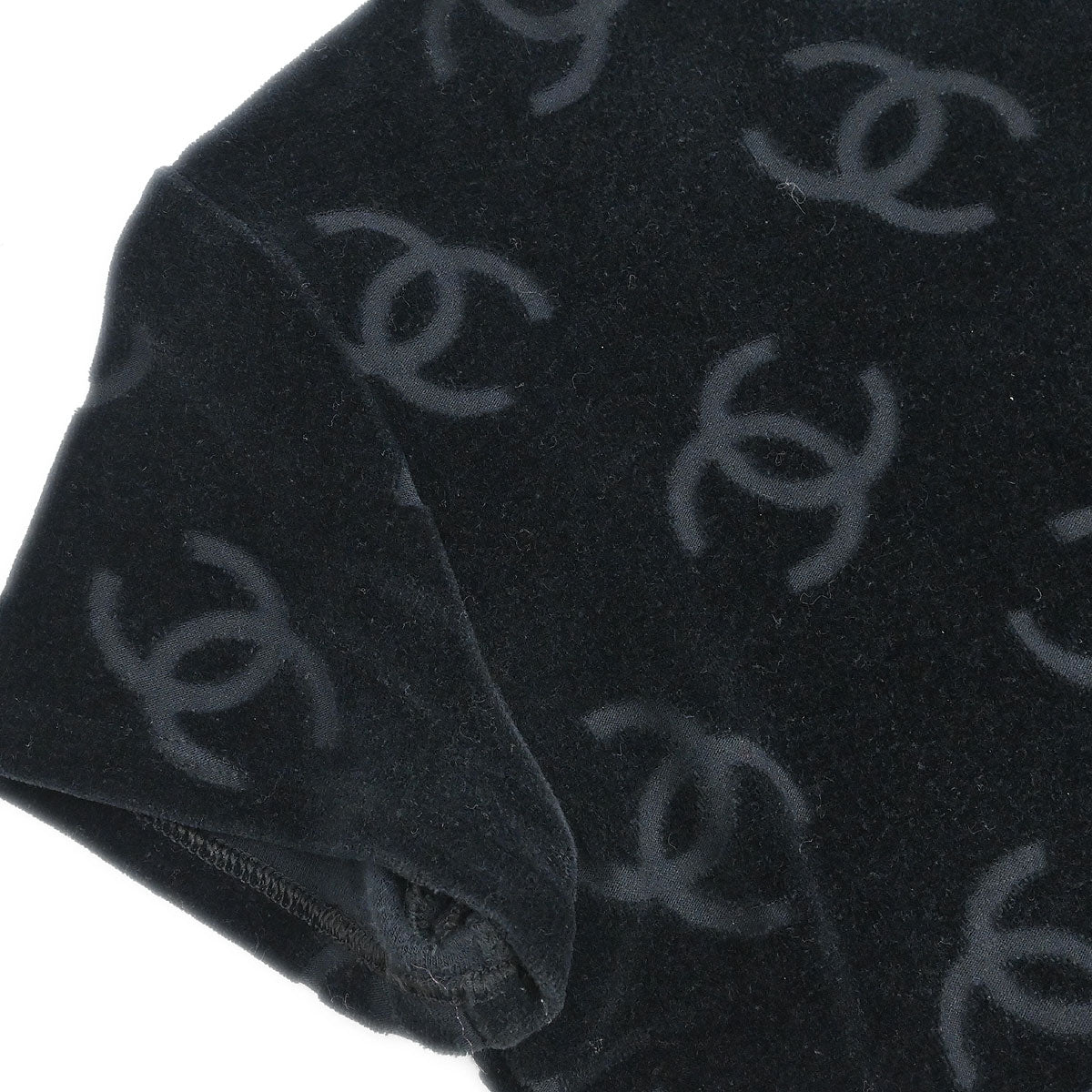 Chanel Short Sleeve Top Black #40