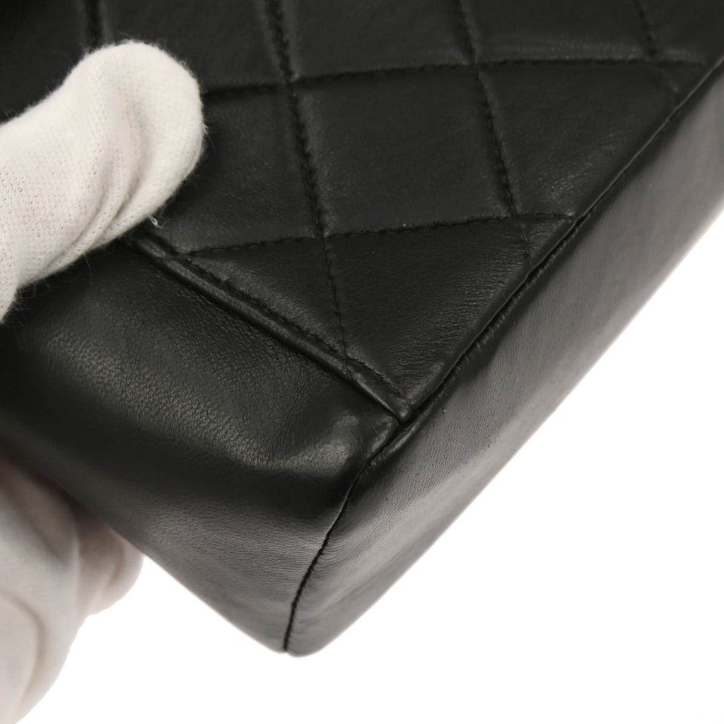 Chanel 1997-1999 Black Lambskin Handbag