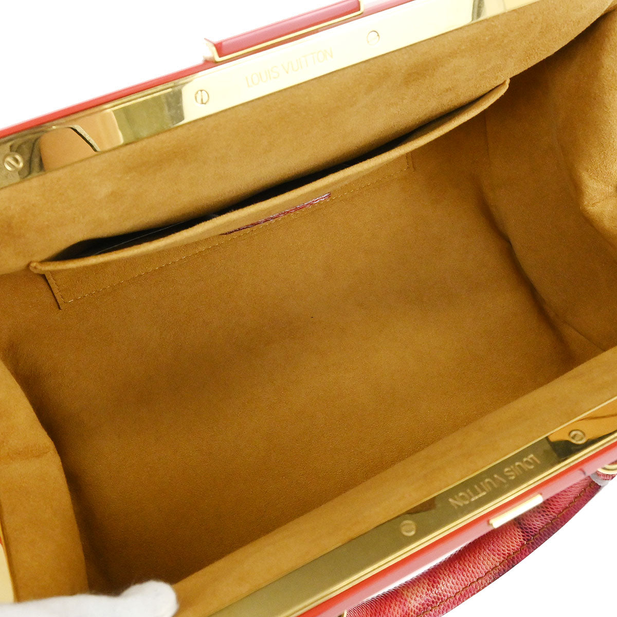 Louis Vuitton 2008 Monogram Watercolor Papillon Frame Handbag M95730