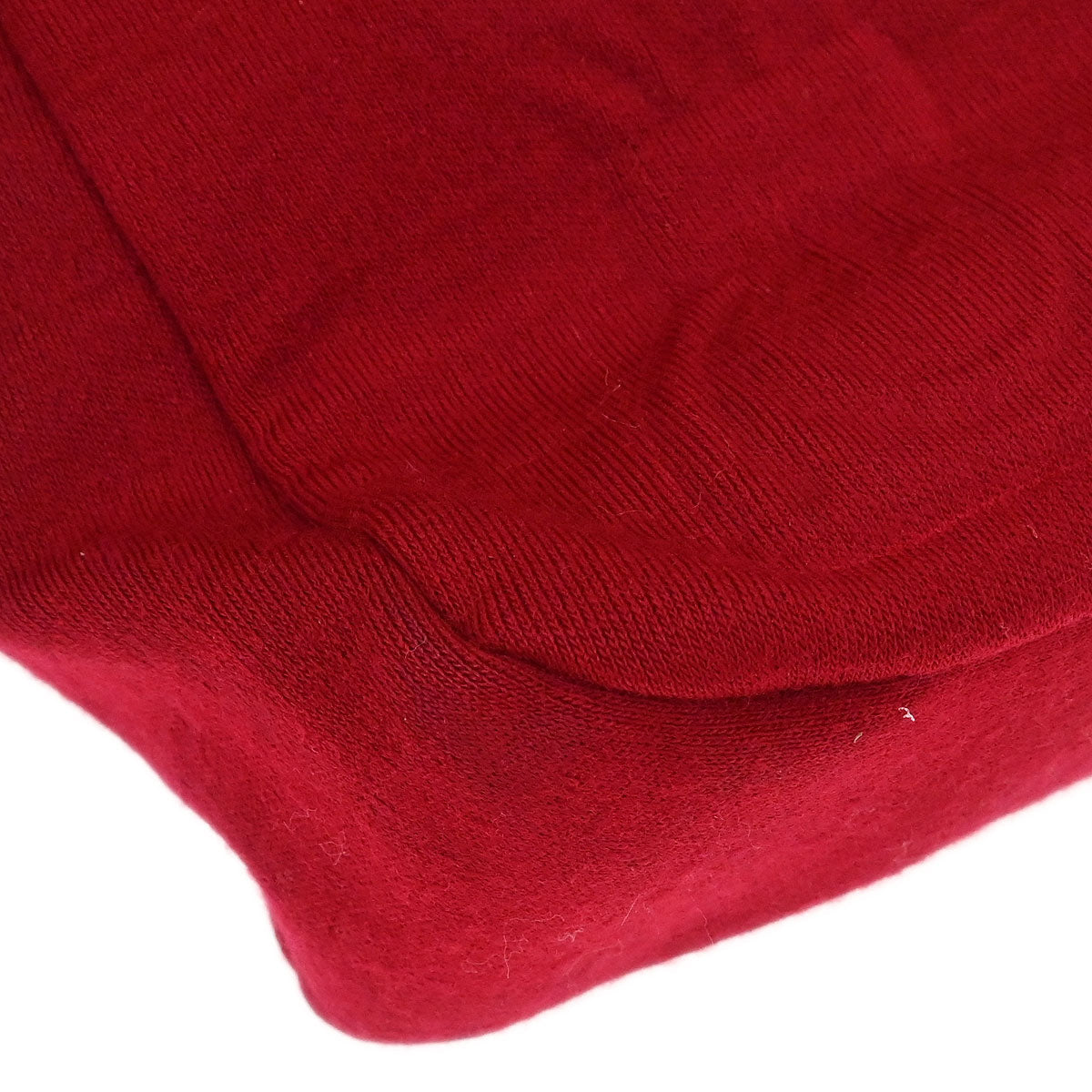 Chanel 2008-2009 Red Cotton Shoulder Bag