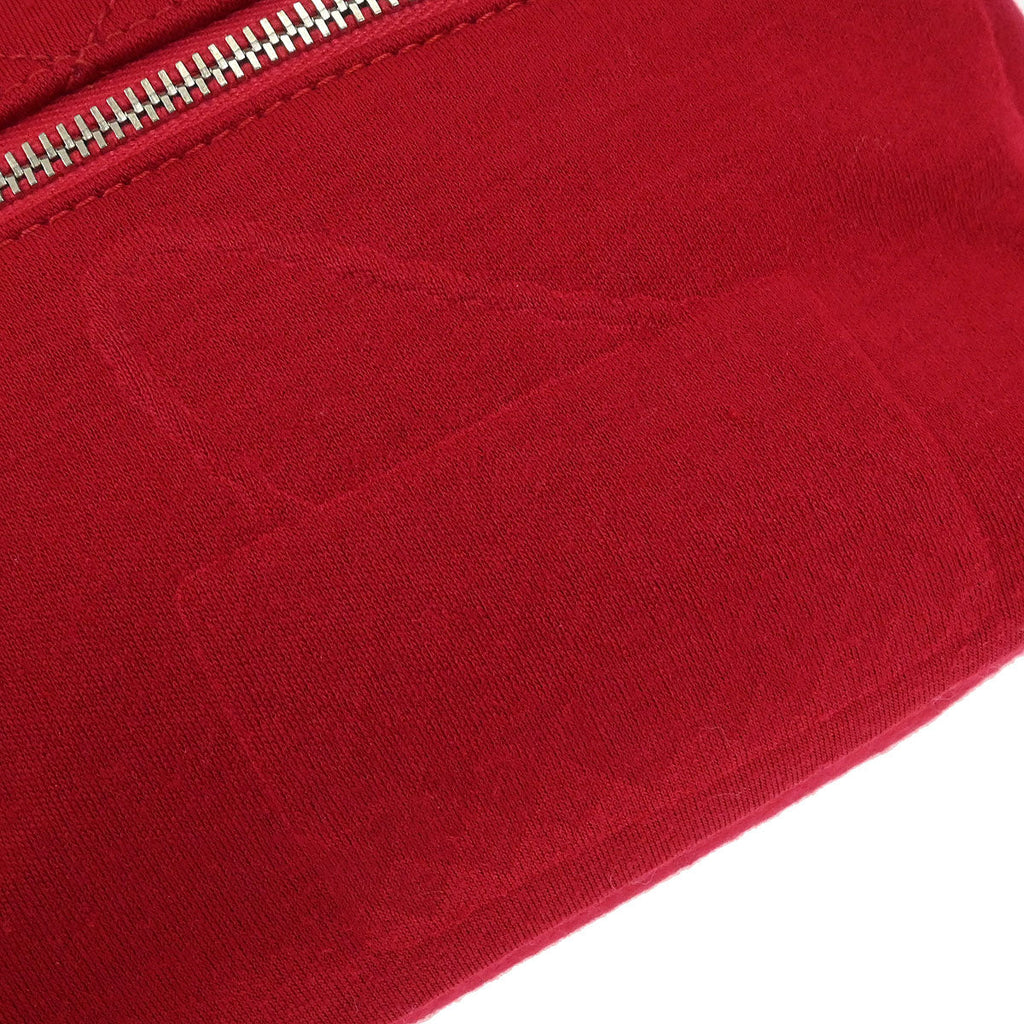 Chanel 2008-2009 Red Cotton Shoulder Bag
