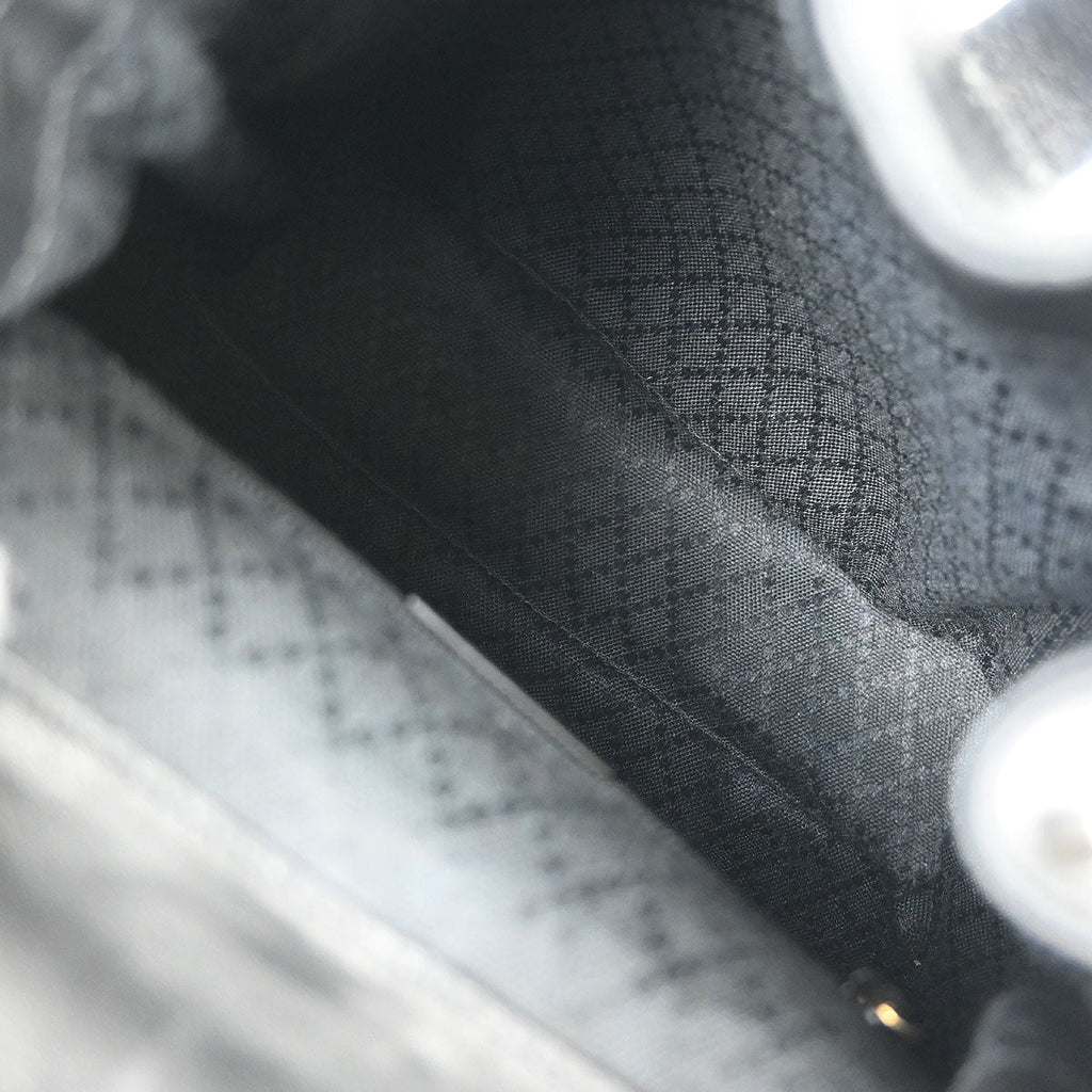 Gucci Black Bamboo Backpack