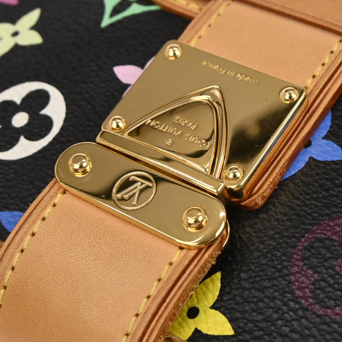 Louis Vuitton 2005 Black Multicolor Shirley Shoulder Bag M40050